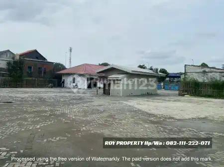 Disewakan Tanah di Cilincing 1.9 Ha Full Paving Cocok Alat Berat