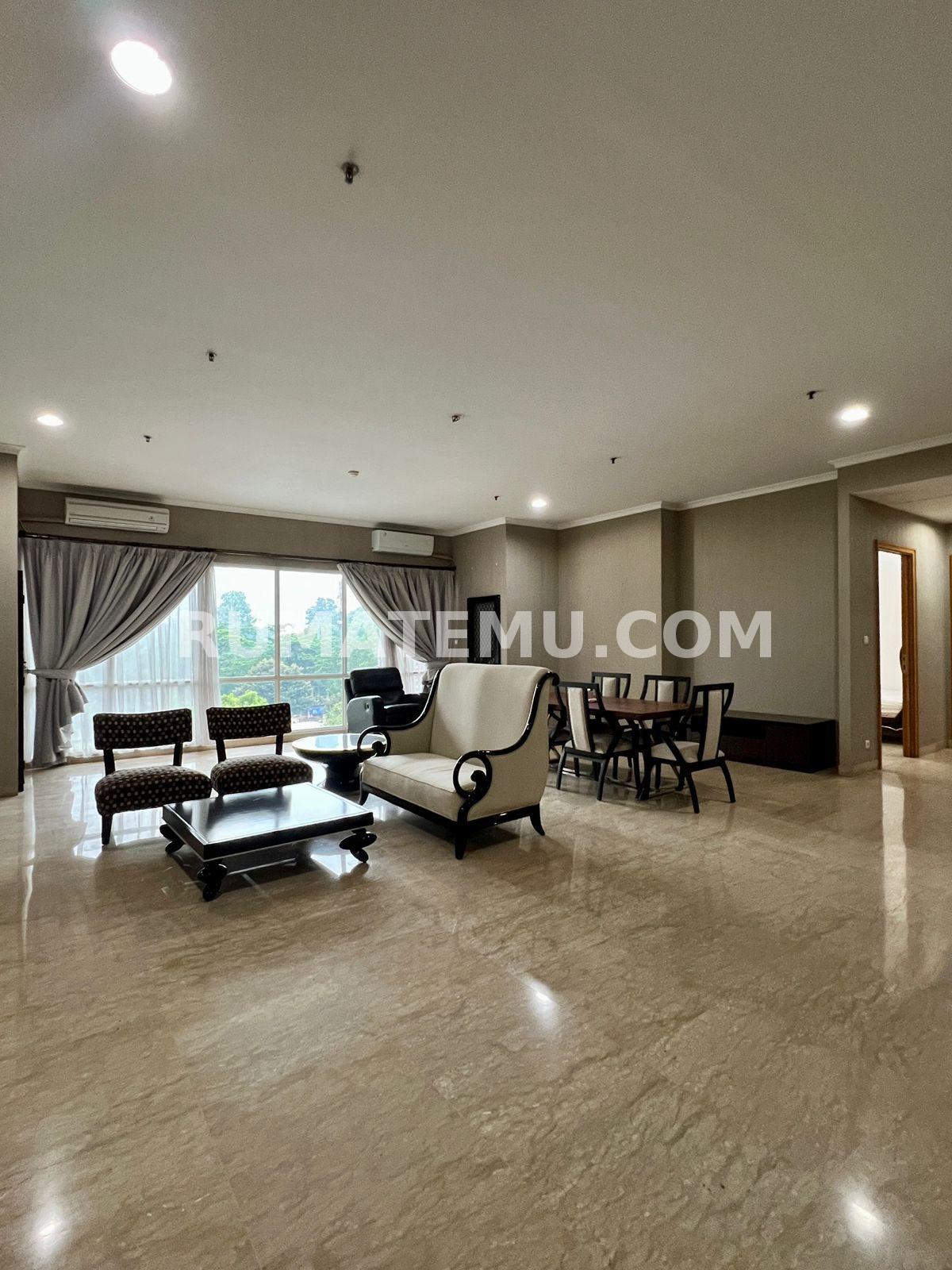 Disewa Low-Rise Unit di Apartemen Senayan Residence, 4Br Furnish Mewah Seperti Tinggal di Rumah, Jakarta Selatan