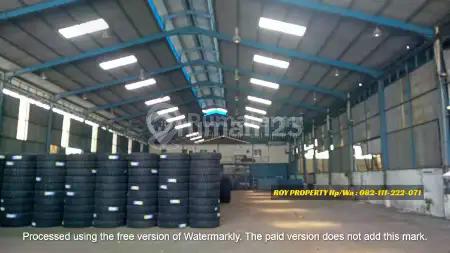 Disewakan Gudang di Cakung Cilincing 3400 m2 Pinggir Tol Cakung