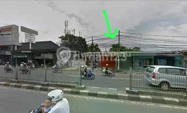 Tanah Komersial Pinggir Jalan Raya - Kramat Jati