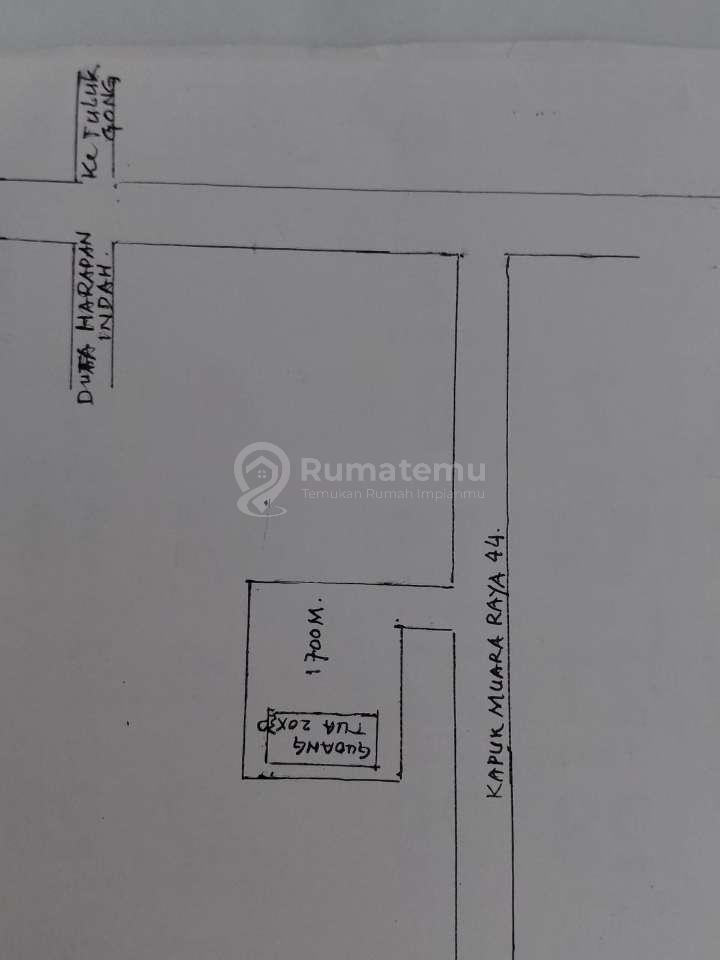 Mau jual cepat :  tanah di jl.kapuk muara penjaringan . Jakarta utara