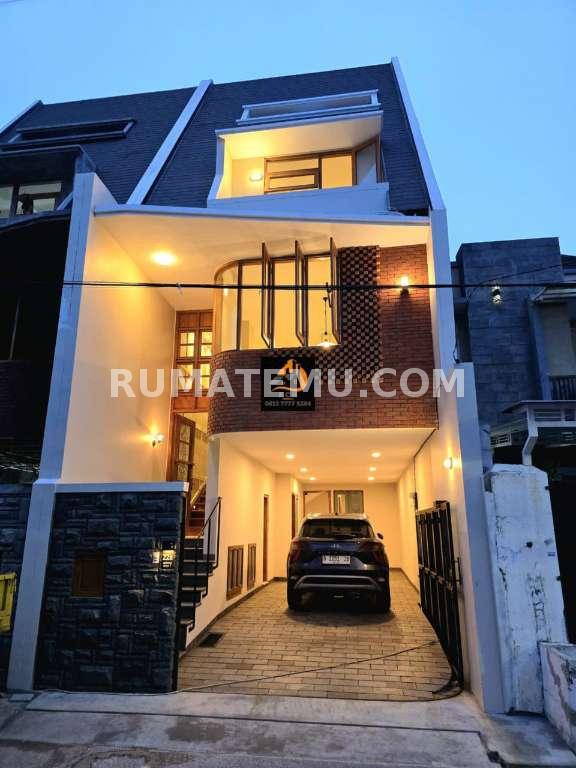 T25-02 Rumah Baru Design Modern Natural Tropis Di Cipinang - Rawamangun Jakarta Timur 