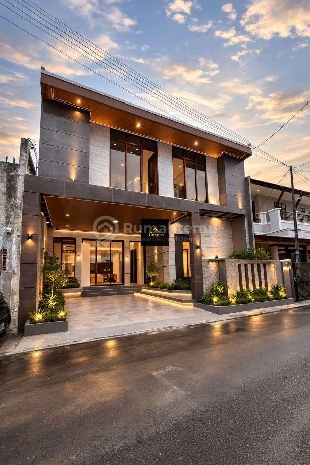 D36.Rumah Baru Mewah Tahap Finishing Di Kayu Putih Jakarta Timur